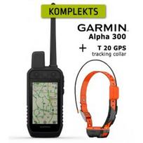 GARMIN Alpha 300 Handheld + T20 Collar, Advanced GPS Dog Tracking and Trainig elektrinė apykaklė + pultelis 010-04347-51 / 010-04149-01