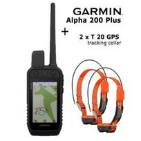 GARMIN Alpha 300 Handheld + 2 x T20 Collar, Advanced GPS Dog Tracking and Trainig elektrinė apykaklė + pultelis 010-04347-51 / 010-04149-01 x 2