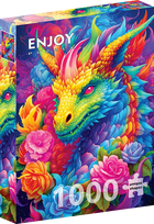 ENJOY PUZZLE dėlionė DRAKONAS, 1000 dalių, 68x48 cm, Enjoy-2176