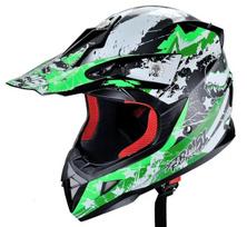 Moto šalmas Hecht 54915 žalias XS