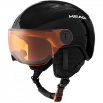 Slidinėjimo šalmas Head Mojo Visor Black Junior XXS, juodas