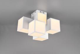 Trio OSCAR – 652810531 incl. 5x SMD LED, 7W · 5x 600lm, 3000 - 6000K RGB gudrā griestu lampa (vadība no telefona)