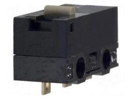 Microswitch SNAP ACTION | without lever | SPDT | ON-(ON) | Pos: 2 | D2F