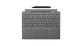Microsoft (OEM) Microsoft Surface Pro Keyboard with Slim Pen for Business QWERTZ German Microsoft Cover port Platinum