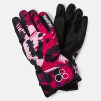Huppa Pirštinės vaikams RIXTON 1, fuchsia pattern/ black
