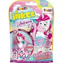 "Craze Inkee Unicorn" vonios bomba su siurprizu