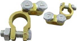 Gnybtas akumuliatoriui "minus", 54 gr., žalvaris