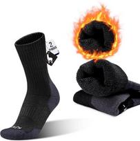 Alpakų vilnos kojinės unisex Ineepor, juodos, 2 poros, 35-45
