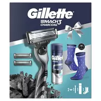 Gillette - Mach3 Charcoal Gift Set