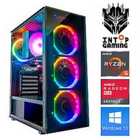 INTOP Ryzen 5 5500 16GB 500SSD RX580 8GB W11 Bronze Fornax 1500RGB