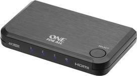 One for all intelligent HDMI switch SV1632 4K, HDMI switch (black, full HD HDMI switch)