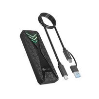 RaidSonic Icy Box IB-1805ML-CU3 NVMe korpusas M.2 SSD su RGB