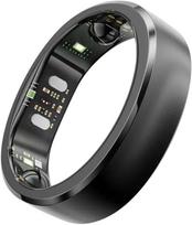 RingConn Smart žiedas Gen3 moterims ir vyrams – matinis juodas dydis 13