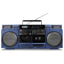 Radijo grotuvų Medion LIFE® P66538 Retro-Boombox Blue (50078738)