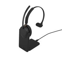 Ausinės Jabra Evolve3 65 UC Mono su Link 390a ir įkrovimo stotele Black