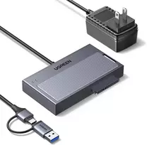 Adapter M.2 NVMe/SATA UGREEN D320 USB 3.2 USB–USB-C