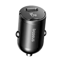 Baseus PrimeTrip VP2 Car Charger, 45W, 3A, 1 x USB-C, Black C0206800