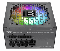 THERMALTAKE Germanium Pro RGB 850W (black, 1x 12-Pin High Power GPU, 4x PCIe, cable management, 850 Watt)