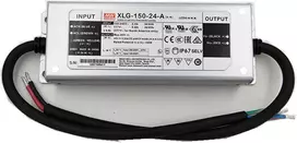 Impulsinis maitinimo šaltinis LED 24V 150W 6.25A, IP67, dimeriuojamas, MEAN WELL, XLG-150-24-A