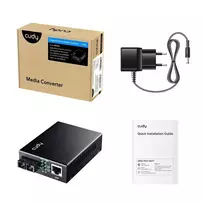 Konverteris Cudy MC100GSA-20P (RJ45 į SFP, 1Gb, PoE)