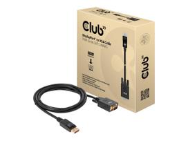CLUB 3D Club3D DisplayPort to VGA Cable St/St 2m retail