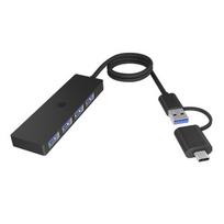 ICY BOX Hub 4-Port IcyBox USB 3.2 Gen 1 IB-HUB1424-C3 Type-C/A