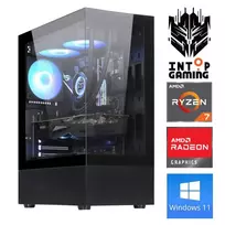 INTOP Ryzen 7 5700X 16GB 250SSD M.2 NVME RX9060XT 16GB WIN11