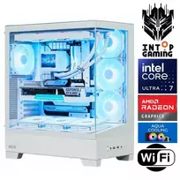 INTOP AQUA Ultra 7 265KF 64GB DDR5 1TB SSD M.2 NVME+2TB RX9060XT 16GB WiFi no-OS