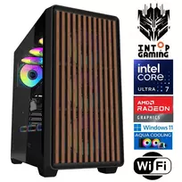 INTOP AQUA Ultra 7 265KF 64GB DDR5 1TB SSD M.2 NVME+2TB RX9060XT 16GB WiFi WIN11Pro