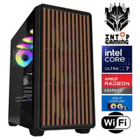 INTOP AQUA Ultra 7 265KF 16GB DDR5 1TB SSD M.2 NVME RX9060XT 16GB WiFi no-OS