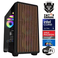 INTOP AQUA Ultra 5 250KF Plus 16GB DDR5 1TB SSD M.2 NVME RX9060XT 16GB WiFi no-OS