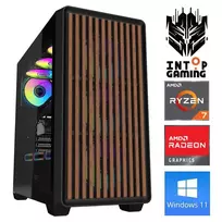 INTOP Ryzen 7 5700X 16GB 250SSD M.2 NVME RX9060XT 16GB WIN11