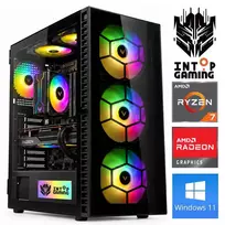 INTOP Ryzen 7 5700X 32GB 500SSD M.2 NVME+2TB RX9060XT 16GB WIN11Pro