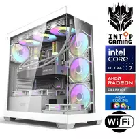 INTOP AQUA Ultra 7 265KF 64GB DDR5 1TB SSD M.2 NVME RX9060XT 16GB WiFi no-OS