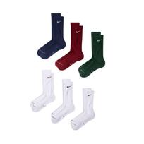 Kojinės Nike Everyday Elevated 6 poros baltos, žalios, bordo, mėlynos HQ8021 907