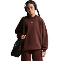 Džemperis vaikams Nike Sportswear Studio rudas