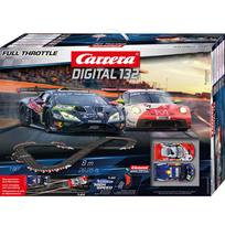 Carrera Lėlių automobilių trasa DIGITAL 132 Full Throttle 20030045, 8m, 1:32, 6 žaidėjai, plastikas, juostų keitimas