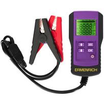 Ermenrich akumuliatoriaus testeris Zing AL45 LL_83822, 7-15V, CCA 100-1700, 0-50°C, 0-80% drėgmė, ABS korpusas