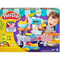 Play-Doh Žaidimų virtuvė Super Sizzlin Kitchen G2309, 2 pak., AA/LR6, baterijos nepridedamos, reikalingos baterijos