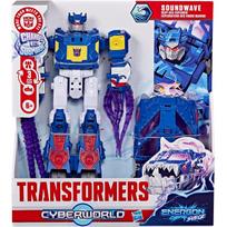 Transformers figūra Cyberverse Soundwave Deep Sea Explorer G1964, 22,5 cm, 3 pak., konvertuojama, čiuptuvai