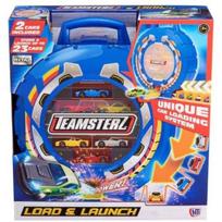 Teamsterz Transportavimo rinkinys Load & launch 1417349, 7.5cm, 2 die-cast automobiliai, 23 automobilių talpa
