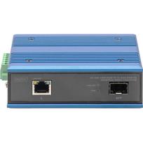 Digitus pramoninis medijos keitiklis DN-652103-1, 10/100/1000MBit/s, RJ45, DC 12-48V, IP40, DIN bėgių montavimas