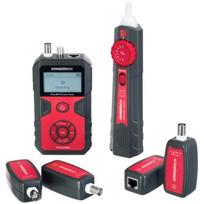 Ermenrich kabelių testeris Ping SM110 LL_82553, 10-2000m, 130kHz, LCD 128x64, PoE, VFL, telefono linijos testas, STP/UTP CAT5/CAT6