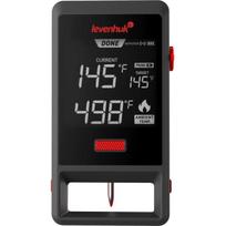 Levenhuk mėsos termometras Wezzer Grill BT30 LL_86332, 0-100°C, 50-300°C, belaidis, IP65, Bluetooth, laikmatis, 1100mAh