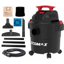 Ecomax šlapio ir sauso siurblys EMX 20L EM19402P-5AA, 1200W, 20l, 160mbar, 35 m³/h, 1,5m, pūtimo funkcija, nerūdijantis plienas