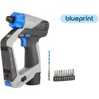 Bosch DREMEL DD12V-S1 F013DD12JA, 12V, 2Ah, 20Nm, 12,7mm, be šepetėlių, 3-in-1 gręžtuvas, įkroviklis, 9 atsuktuvų antgaliai