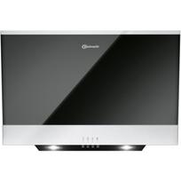 Bauknecht Gartraukis RBHVP 63 LM K, 60cm, 220-240V, 59-70dB, B, E, A, B, 74kWh/metus, 150mm, juodas/nerūdijantis plienas, sieninis