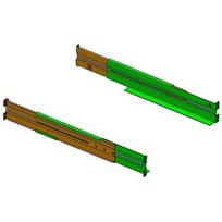 Bluewalker Rack montavimo rinkinys RK7 1U, 464-738mm, 38,1x44,5mm, IT spintai, VI R1U serijai