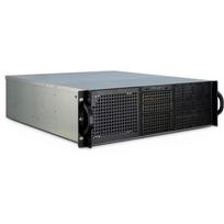 Inter-Tech serverio korpusas 3U-30248 88887107, 3U, juodas, ATX, 2x USB-A 3.2 Gen 1, 1x 120mm ventiliatorius