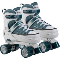 Hudora Roller Skates 22073, 28-31, 60kg, 4 ratai, ABEC 3, PU 82A, 60x37mm, TPE manžetė, Power Strap, push-lock sagtinis